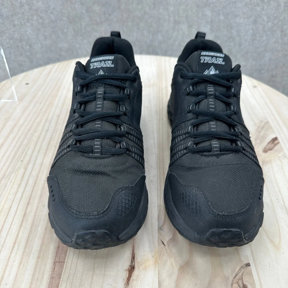 Skechers Escape Plan Sneaker Mens 10 Black All-Terrain Trail 56255SB-BBK